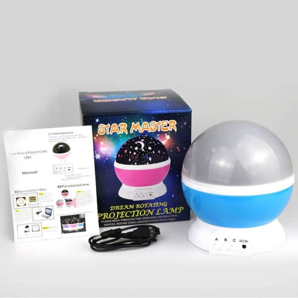 Star Master Dream Rotating Projector Lamp 🌌💫