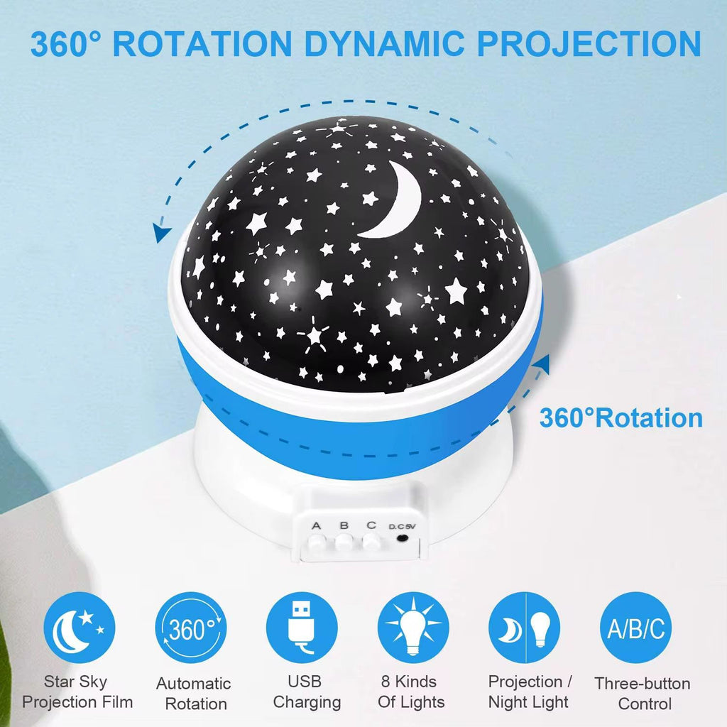 Star Master Dream Rotating Projector Lamp 🌌💫
