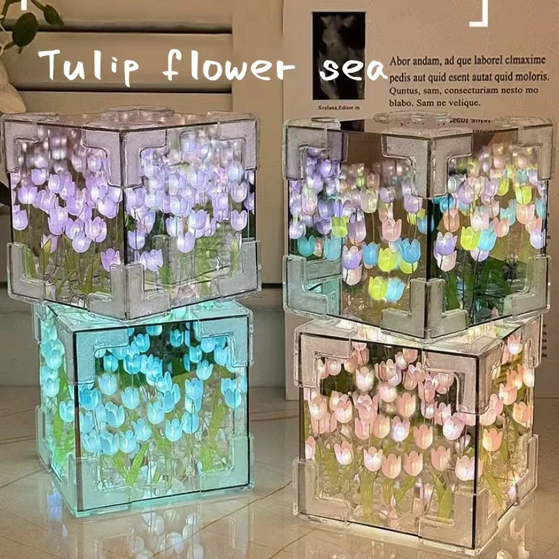 Lampe Tulipe à Base