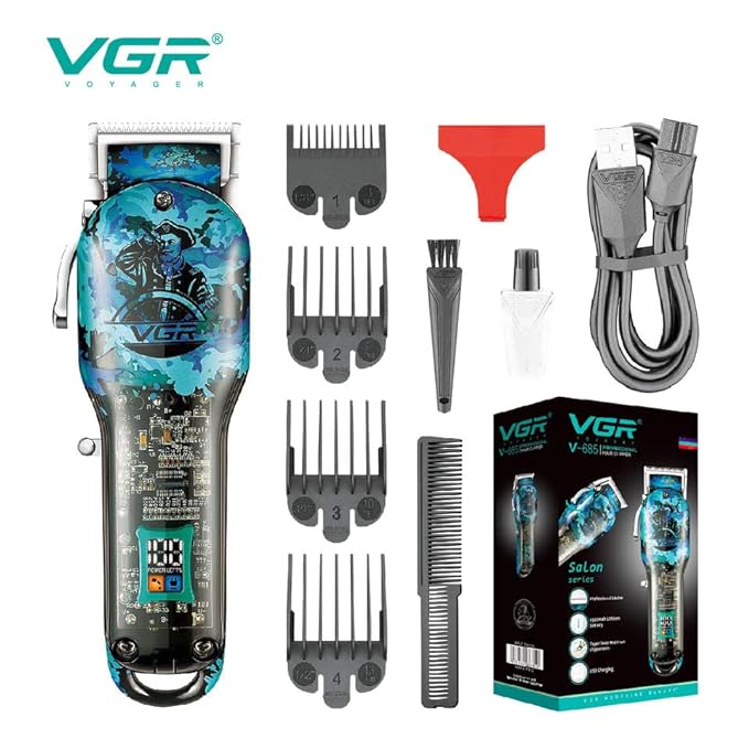 Tondeuse VGR V-005 Professionnel rechargeable sans fil