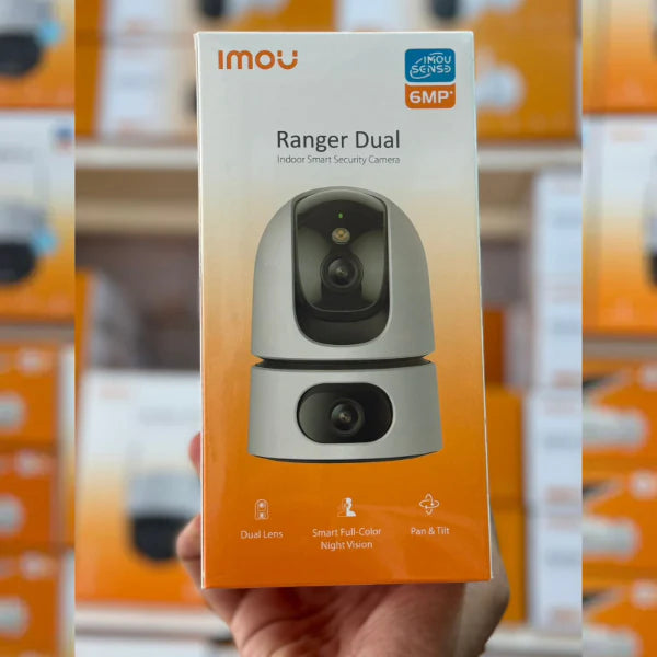 CAMERA IMOU RANGER 6MP DOUBLE OBJECTIF WIFI COULEUR