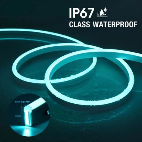 Bande Lumineuse LED 5M - Flexible - Étanche - Éclairage RGB - Télécommande