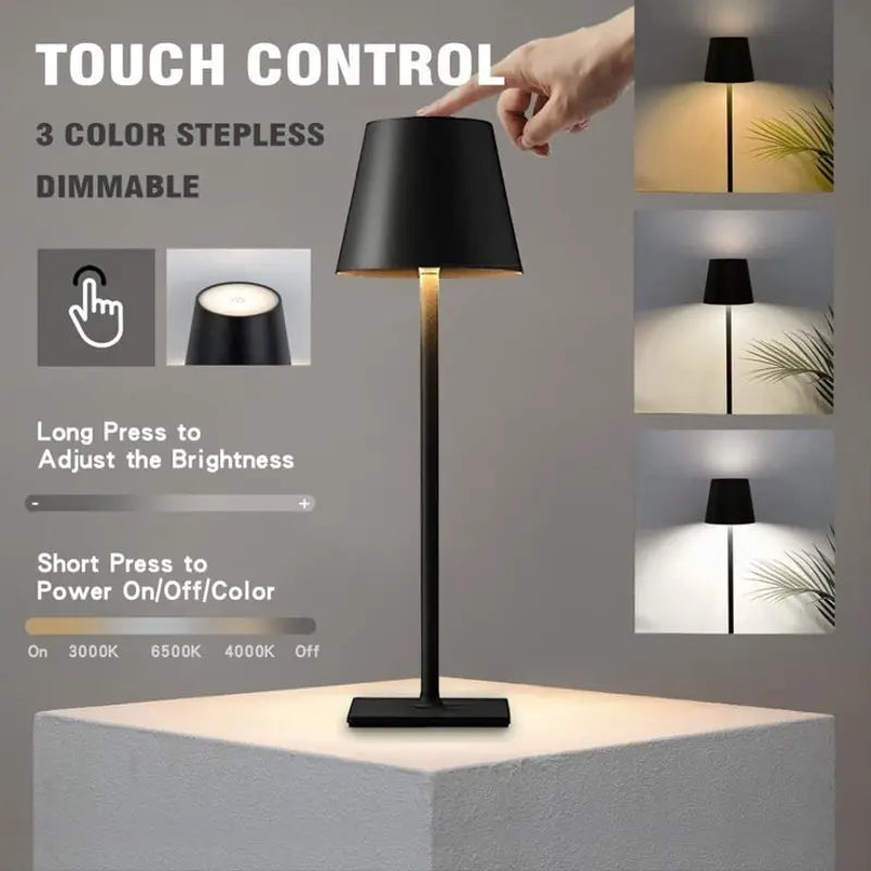 Lampe de Table Moderne Metal