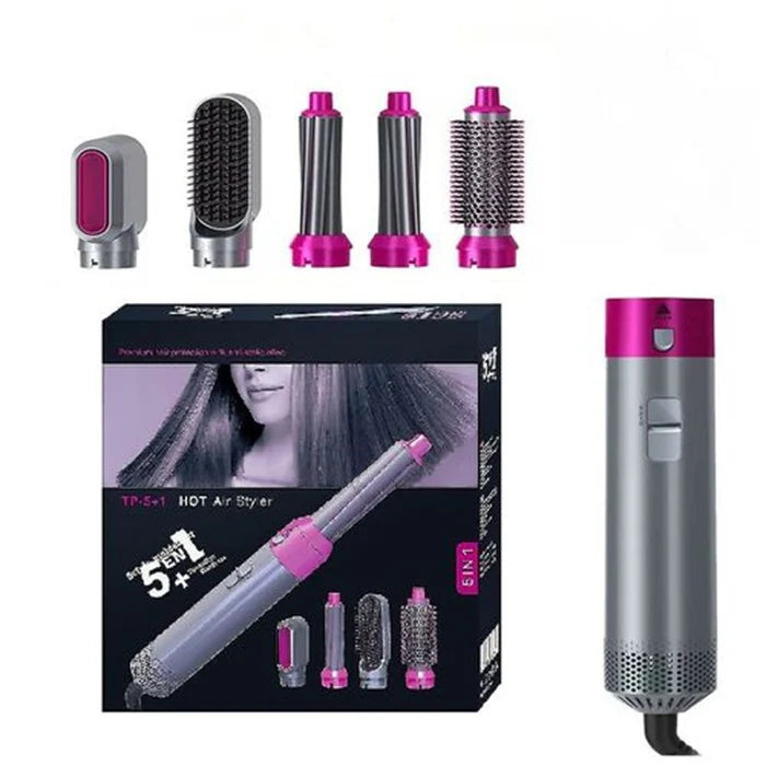 Brosse de sèche-cheveux 5en1