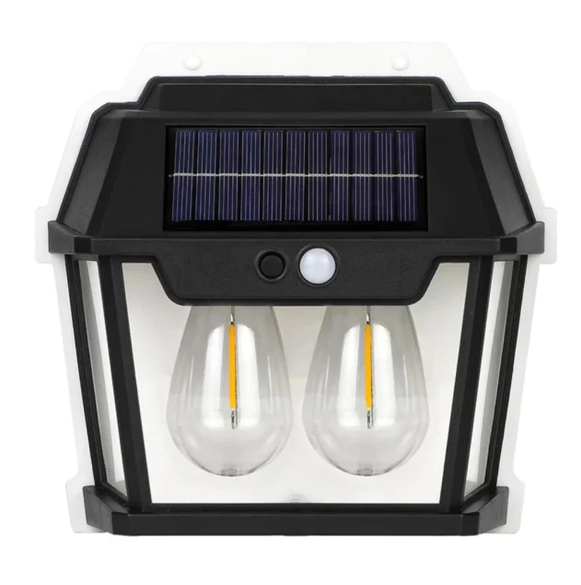 applique solaire double ampoule