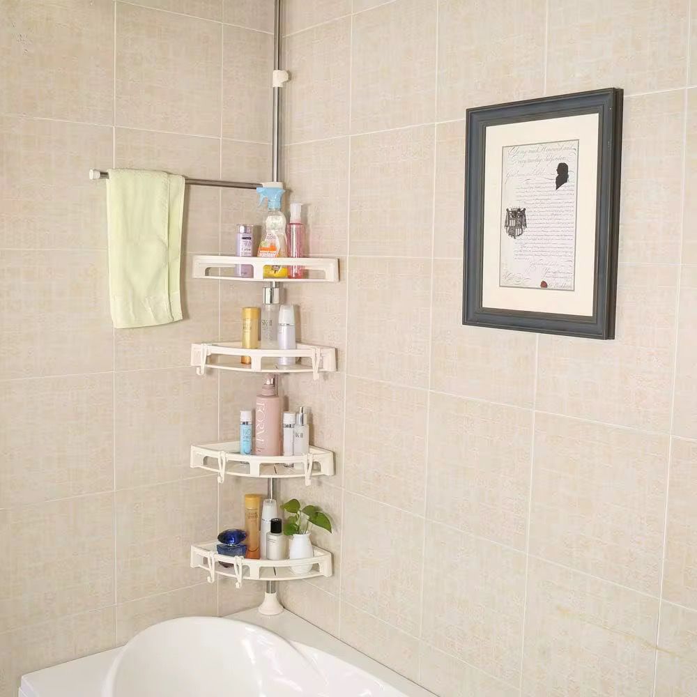 Support de Douche Extensible avec 4 Niveaux