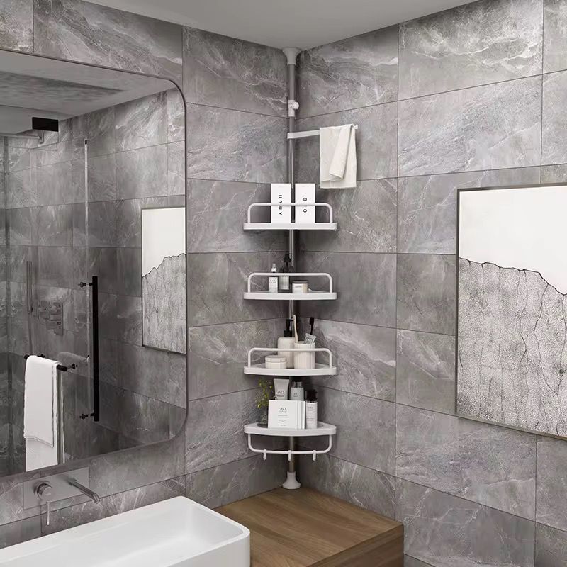 Support de Douche Extensible avec 4 Niveaux