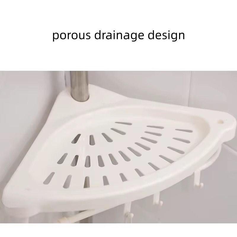 Support de Douche Extensible avec 4 Niveaux