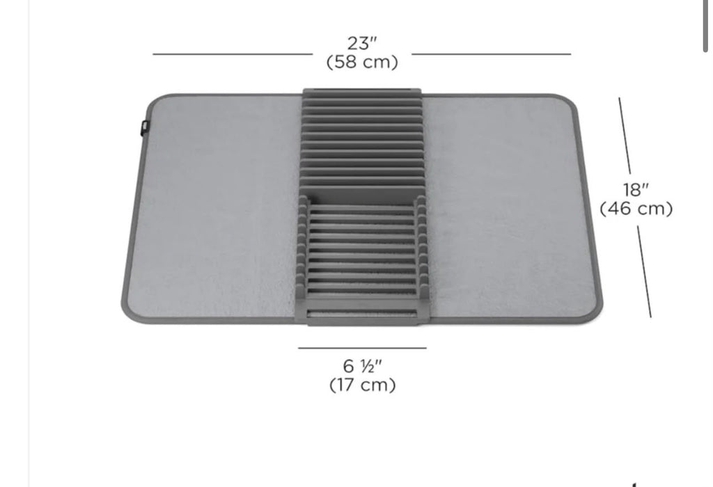 Tapis Égouttoir de Vaisselle 4 en 1