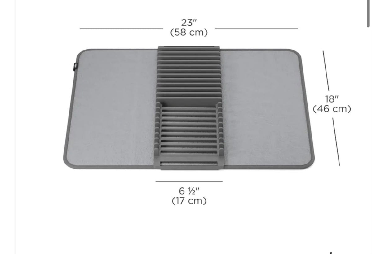 Tapis Égouttoir de Vaisselle 4 en 1