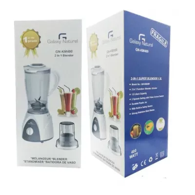 Mixeur GALAXY NATUREL 2EN1 / 400W / 1.5L