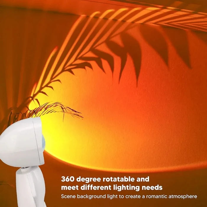 Astronaut Sunset Projection Lamp360°