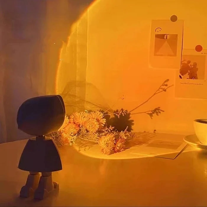 Astronaut Sunset Projection Lamp360°